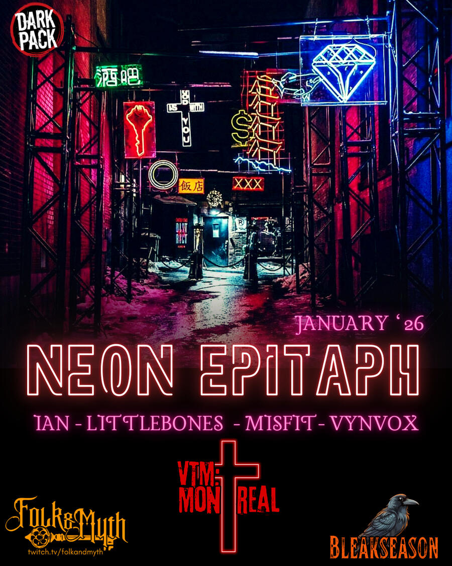 VtM: Montreal - Elegy VtM: Montreal - Elegy